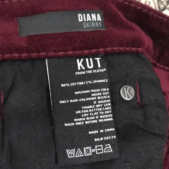 KUT from the Kloth Stretch Diana Skinny Pants - Picture 9 of 14